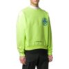 Off-White Jerséis de manga larga con estampado para hombre FW22, versión verde