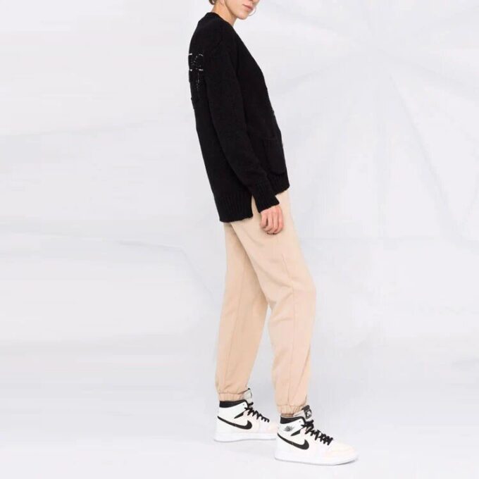 Off-White Logo Floating Cardigan «Negro»
