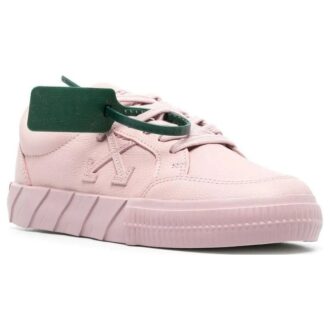 Off-White Low Vulcanized Roze «Pink Green»