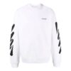 Off-White Men’s Logo Printing Round Neck White