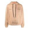 Off-White Men’s x Mercedes-Benz Sudadera con capucha y mangas largas de color liso Mercedes Benz Crossover SS22 Beige