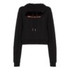 Off-White Modern Obstacles Pantalones holgados de algodón negros