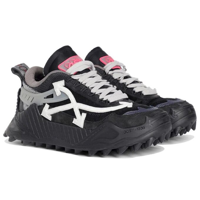 Off-White Odsy-1000 Low «Negro»