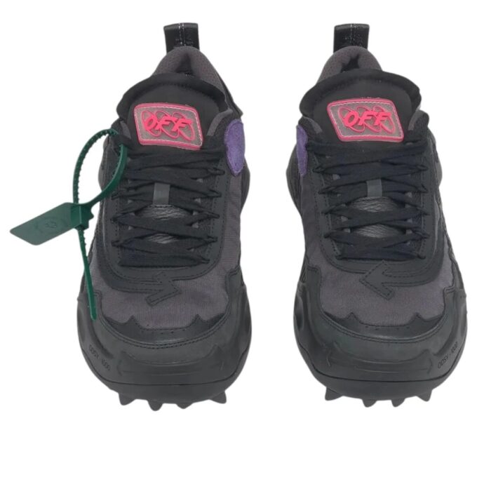 Off-White Odsy-1000 «Negro Gris Fucsia»