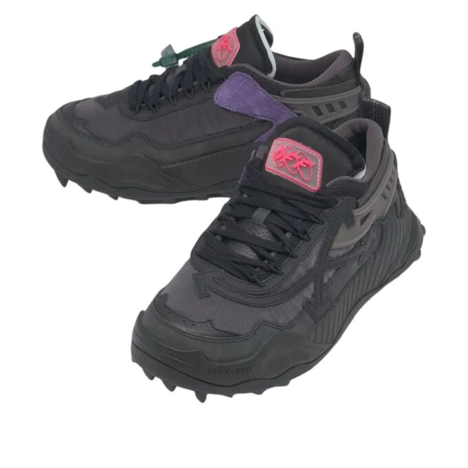 Off-White Odsy-1000 «Negro Gris Fucsia»