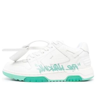 Off-White Out Of Office Low-Top For Walking Zapatilla «Blanco Verde»