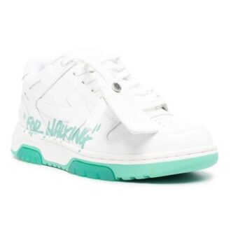 Off-White Out Of Office Low-Top For Walking Zapatilla «Blanco Verde»
