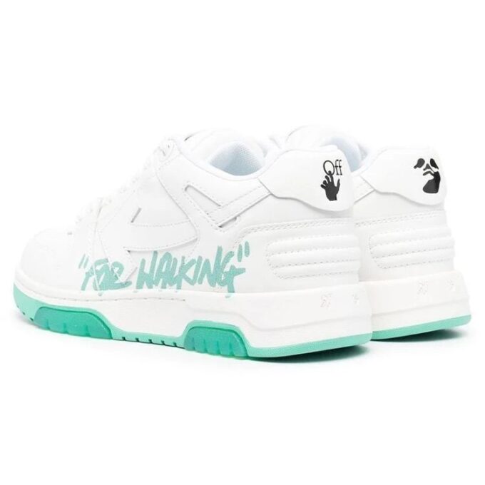 Off-White Out Of Office Low-Top For Walking Zapatilla «Blanco Verde»