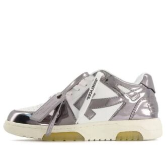Off-White Out Of Office Mirror Zapatilla «Silver White»