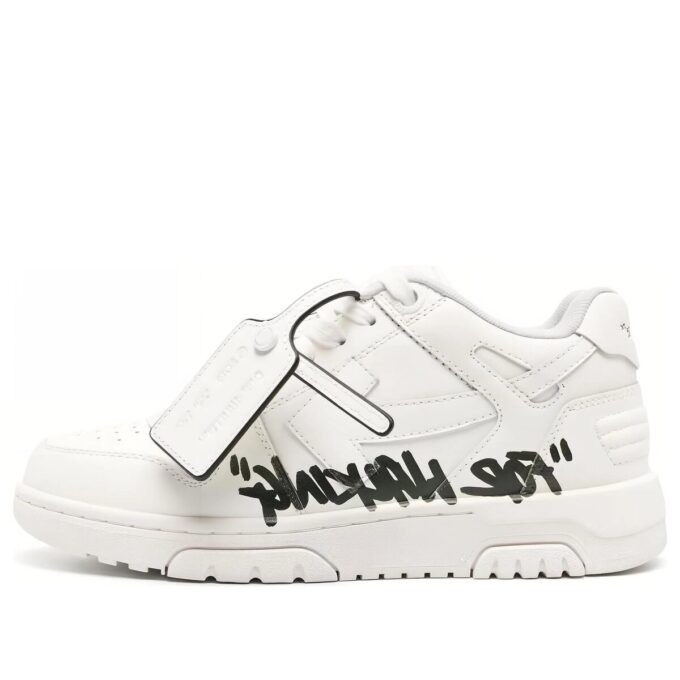 Off-White Out Of Office OOO «For Walking Blanco Negro»