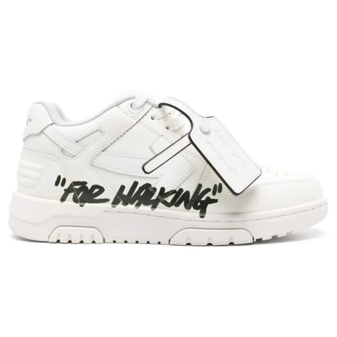 Off-White Out Of Office OOO «For Walking Blanco Negro»