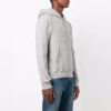 Off-White Pantalones cortos de hombre FW21 con estampado de Arrows y cordón, corte holgado, color gris