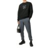 Off-White Pantalones de hombre con logotipo de Arrows, negros