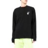 Off-White Pantalones de hombre FW22 con logo, cuello redondo y manga larga, versión negra
