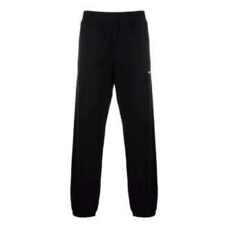 Off-White Pantalones deportivos informales de hombre para la temporada de primavera-verano 2022, de color liso con estampado del logotipo, versión joggers, color negro