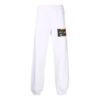 Off-White Pantalones deportivos/pantalones/joggers para hombre FW21 con estampado de la pintura Caravaggio, blancos