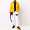 Off-White Pantalones deportivos/pantalones/joggers para hombre FW21 con estampado de la pintura Caravaggio, blancos