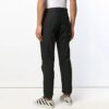 Off-White Pantalones largos informales de cintura D para hombre, corte ajustado, negros