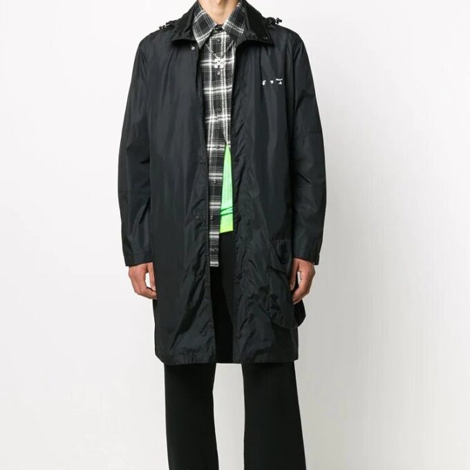 Off-White Pantalones largos negros para hombre