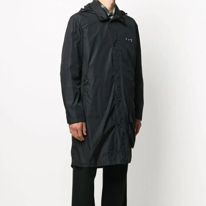 Off-White Pantalones largos negros para hombre