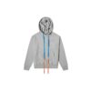 Off-White para hombre, acrílico con Arrows, corte ajustado, estampado multicolor de Arrows, gris