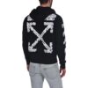 Off-White para hombre Alphabet Arrow Zipper Negro