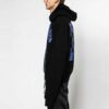 Off-White para hombre, camiseta holgada con logo de mago y gato sobre flecha, color negro