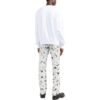 Off-White para hombre, colección Otoño-Invierno 2022, jersey de cuello redondo con estampado de letras, versión de manga larga, blanco