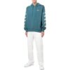 Off-White para hombre, colección primavera-verano 2022, versión con estampado de letras, azul