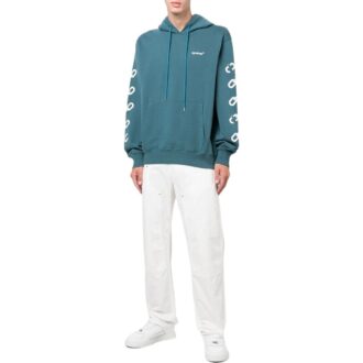 Off-White para hombre, colección primavera-verano 2022, versión con estampado de letras, azul Off-White para hombre, colección primavera-verano 2022, versión con estampado de letras, azul