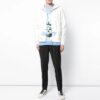 Off-White para hombre con cremallera y logotipo, blancas