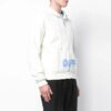 Off-White para hombre con cremallera y logotipo, blancas
