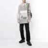 Off-White para hombre con detalle de bolsillo, transparente, versión estándar, blanco