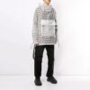 Off-White para hombre con detalle de bolsillo, transparente, versión estándar, blanco