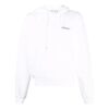 Off-White para hombre, con estampado, con capucha y manga larga, blanco