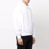 Off-White para hombre, con estampado, con capucha y manga larga, blanco