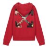 Off-White para hombre con estampado de Arrows, rojo