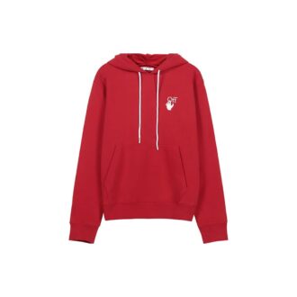 Off-White para hombre con estampado de Arrows, rojo
