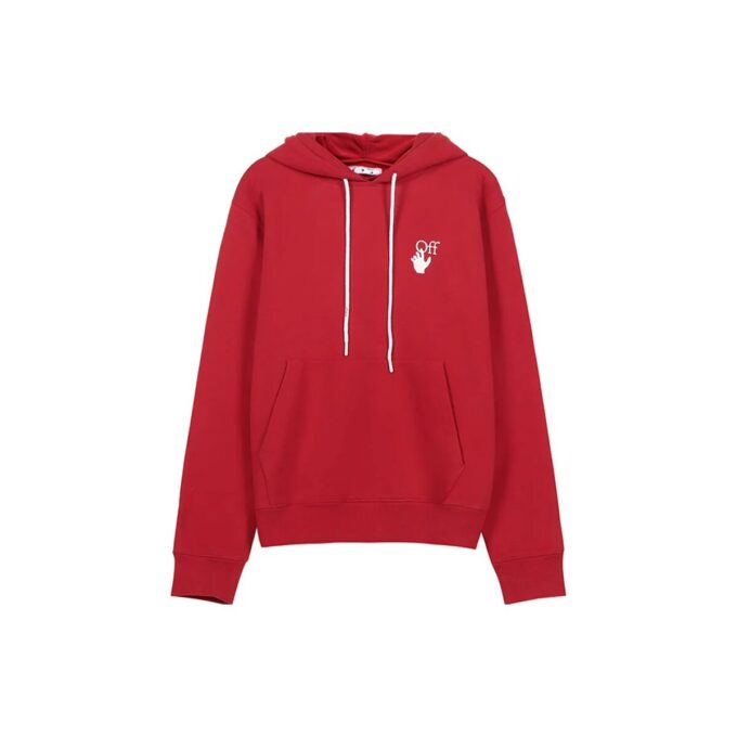 Off-White para hombre con estampado de Arrows, rojo