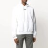Off-White para hombre con estampado de eslogan y logotipo ondulado
