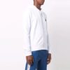Off-White para hombre con estampado de logotipo y cremallera, blanco