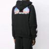 Off-White para hombre con estampado de personajes en negro