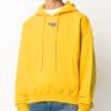 Off-White para hombre con estampado del logotipo en amarillo