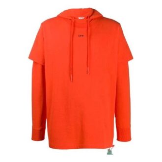 Off-White para hombre con logotipo de Arrows, naranja y rojo