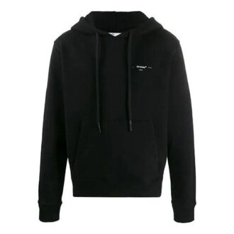 Off-White para hombre con logotipo de flecha, negro