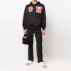 Off-White para hombre con logotipo, negro