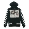 Off-White para hombre con rayas pintadas en negro