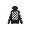 Off-White para hombre con rayas pintadas en negro