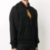 Off-White para hombre de algodón con estampado de flechas, negro
