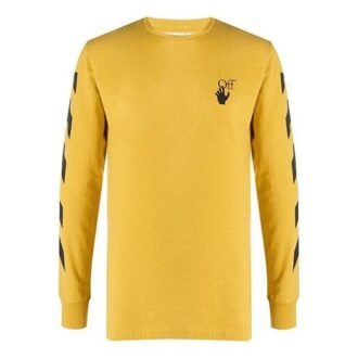 Off-White para hombre, estampado, amarillo